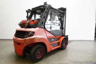Used Forklift Truck LINDE H 60 T EVO 396-03 GAS VIERRADFRONTSTAPLER (12998953)