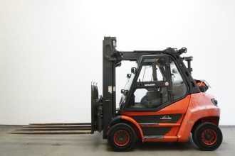 Used Forklift Truck LINDE H 60 T EVO 396-03 GAS VIERRADFRONTSTAPLER (12998953)