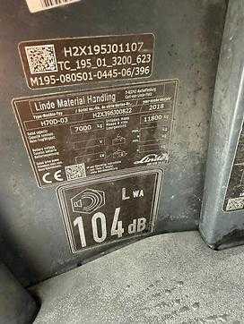 Used Forklift Truck LINDE H 70 D EVO DIESEL VIERRADFRONTSTAPLER (13018742)
