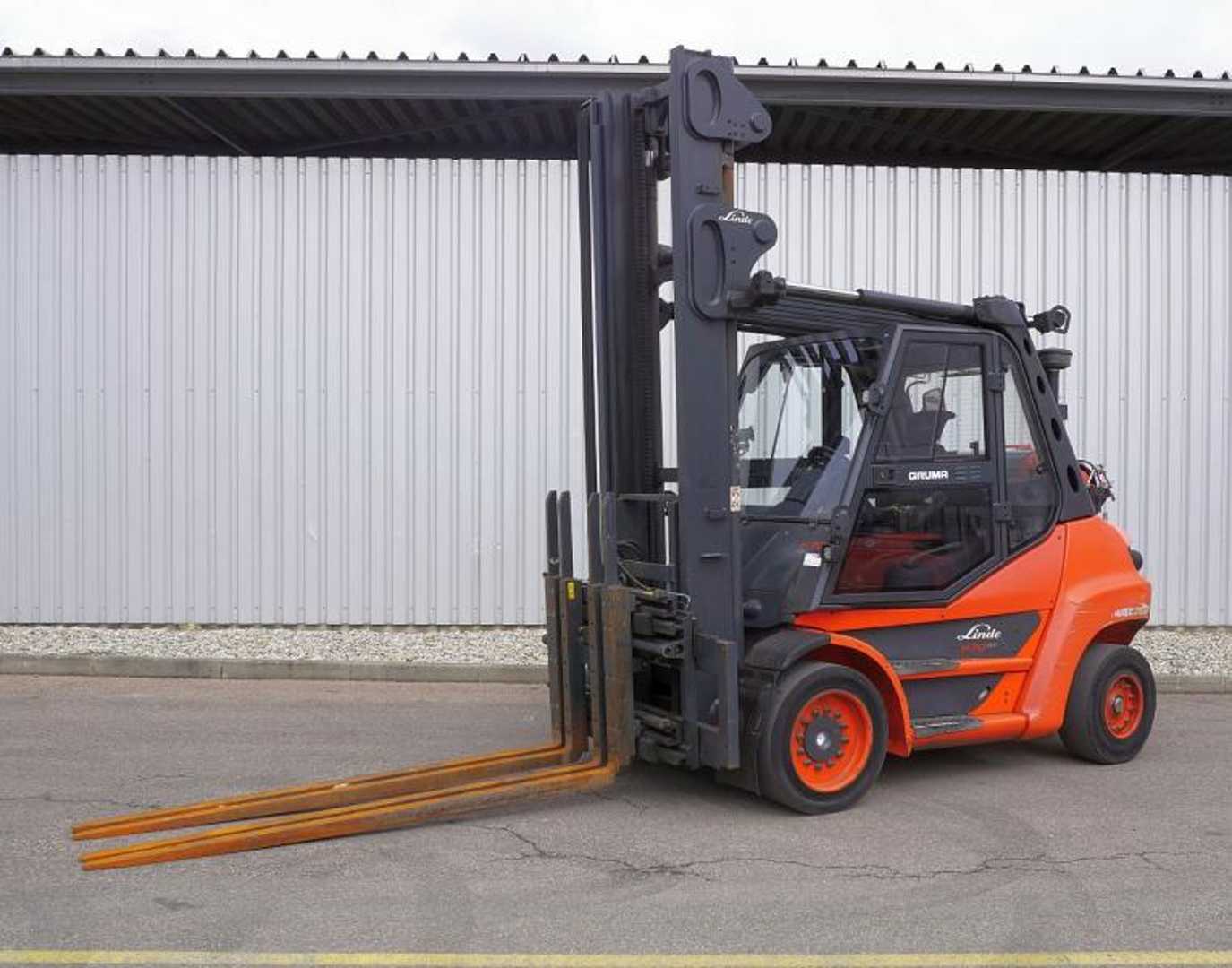 Used Forklift Truck LINDE H 70 T EVO 396-03 GAS VIERRADFRONTSTAPLER (12957160)