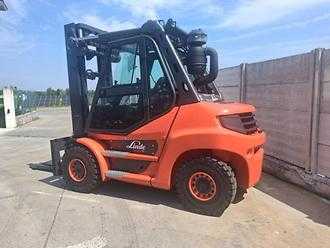 Used Forklift Truck LINDE H 70D DIESEL VIERRADFRONTSTAPLER (13052738)