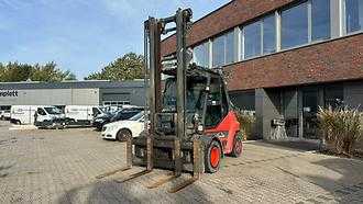 Used Forklift Truck LINDE H 80 D -02 DIESEL VIERRADFRONTSTAPLER (13075240)