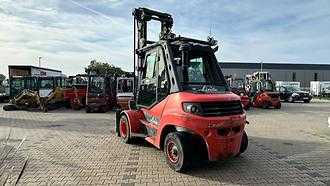 Used Forklift Truck LINDE H 80 D -02 DIESEL VIERRADFRONTSTAPLER (13075240)