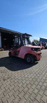 Used Forklift Truck LINDE H 80 D-03/1100 DIESEL VIERRADFRONTSTAPLER (13054819)