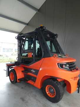 Used Forklift Truck LINDE H 80 D-03-396 EVO DIESEL VIERRADFRONTSTAPLER (13076040)
