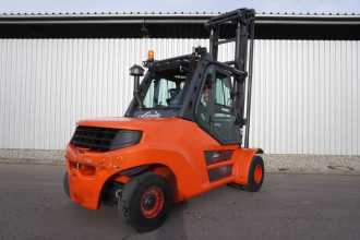 Used Forklift Truck LINDE H 80 D/1100 EVO 396-03 DIESEL VIERRADFRONTSTAPLER (13002499)