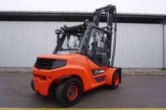 Used Forklift Truck LINDE H 80 D/900 EVO 396-03 DIESEL VIERRADFRONTSTAPLER (13021250)