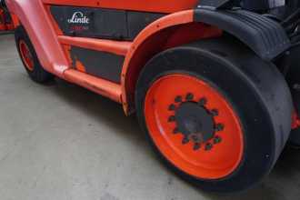 Used Forklift Truck LINDE H 80 D/900 EVO 396-03 DIESEL VIERRADFRONTSTAPLER (13073317)