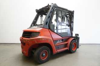 Used Forklift Truck LINDE H 80 D EVO 396-02 DIESEL VIERRADFRONTSTAPLER (13061652)