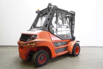 Used Forklift Truck LINDE H 80 D EVO 396-03 DIESEL VIERRADFRONTSTAPLER (13047392)