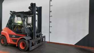 Used Forklift Truck LINDE H 80 D EVO 4 DIESEL VIERRADFRONTSTAPLER (12382034)