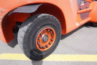 Used Forklift Truck LINDE H 80 T/900 EVO 396-03 GAS VIERRADFRONTSTAPLER (13043712)