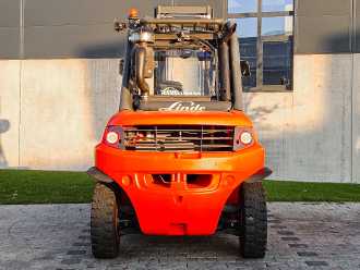 Used Forklift Truck LINDE H 80D-03/1100 DIESEL VIERRADFRONTSTAPLER (12955708)