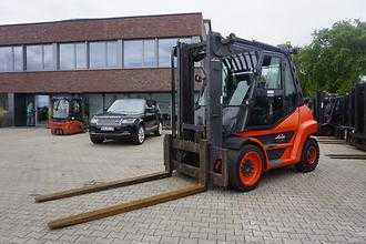 Used Forklift Truck LINDE H 80D-03 - 5.889 Stunden DIESEL VIERRADFRONTSTAPLER (13042505) backdrop