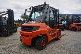 Used Forklift Truck LINDE H 80D-03 - 5.889 Stunden DIESEL VIERRADFRONTSTAPLER (13042505)