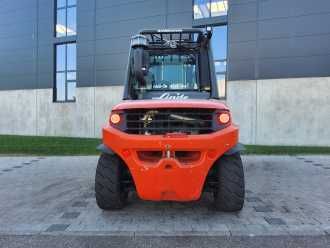 Used Forklift Truck LINDE H 80D-03/900 DIESEL VIERRADFRONTSTAPLER (12784491)