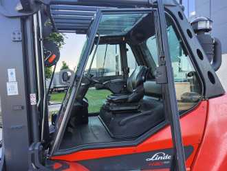 Used Forklift Truck LINDE H 80D-03/900 DIESEL VIERRADFRONTSTAPLER (12784491)