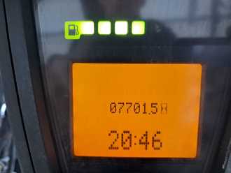 Used Forklift Truck LINDE H16D-01 DIESEL VIERRADFRONTSTAPLER (12888901)