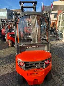 Used Forklift Truck LINDE H16D-01 DIESEL VIERRADFRONTSTAPLER (12926540)