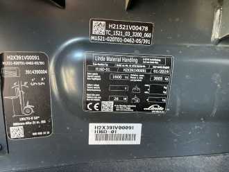 Used Forklift Truck LINDE H16D-01 DIESEL VIERRADFRONTSTAPLER (13053453)