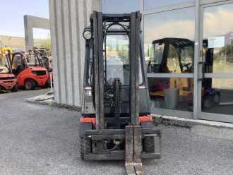 Used Forklift Truck LINDE H16D-03 DIESEL VIERRADFRONTSTAPLER (13059963)