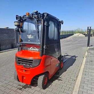 Used Forklift Truck LINDE H16D DIESEL VIERRADFRONTSTAPLER (13069666)