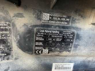 Used Forklift Truck LINDE H16T-01 ELEKTRO VIERRADFRONTSTAPLER (13068796)