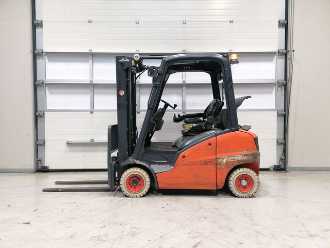 Used Forklift Truck LINDE H16T-01 GAS VIERRADFRONTSTAPLER (12816745)