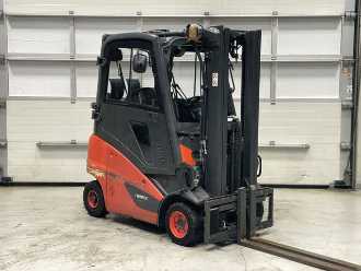 Used Forklift Truck LINDE H16T-01 GAS VIERRADFRONTSTAPLER (13003566)