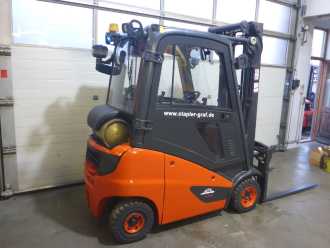 Used Forklift Truck LINDE H16T GAS VIERRADFRONTSTAPLER (13037360)