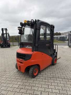 Used Forklift Truck LINDE H18D-01 DIESEL VIERRADFRONTSTAPLER (13053959)