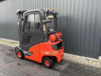Used Forklift Truck LINDE H18T-01 GAS VIERRADFRONTSTAPLER (13056685)