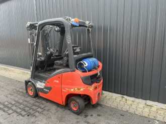 Used Forklift Truck LINDE H18T-01 GAS VIERRADFRONTSTAPLER (13074873)