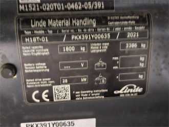 Used Forklift Truck LINDE H18T WEITERE WEITERE (13043694)