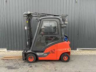 Used Forklift Truck LINDE H20/600T-01 GAS VIERRADFRONTSTAPLER (13035578)