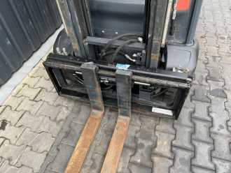 Used Forklift Truck LINDE H20/600T-01 GAS VIERRADFRONTSTAPLER (13035578)