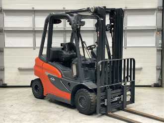 Used Forklift Truck LINDE H20D-01/600 DIESEL VIERRADFRONTSTAPLER (12995348)