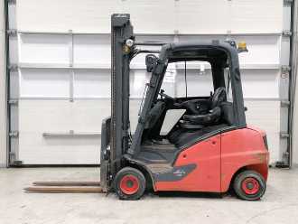 Used Forklift Truck LINDE H20D-01 DIESEL VIERRADFRONTSTAPLER (12860763)