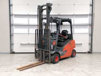 Used Forklift Truck LINDE H20D-01 DIESEL VIERRADFRONTSTAPLER (12864858) backdrop