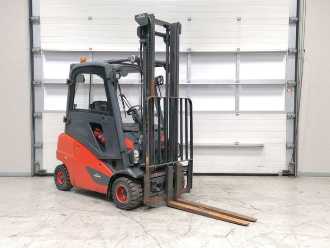 Used Forklift Truck LINDE H20D-01 DIESEL VIERRADFRONTSTAPLER (12864858)