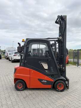 Used Forklift Truck LINDE H20D-01 DIESEL VIERRADFRONTSTAPLER (13043290)