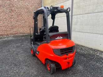 Used Forklift Truck LINDE H20D-01 EVO DIESEL VIERRADFRONTSTAPLER (13020928)