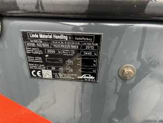 Used Forklift Truck LINDE H20D-02/600 DIESEL VIERRADFRONTSTAPLER (13059873)