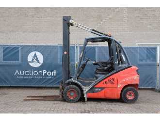 Used Forklift Truck LINDE H20D-02/600 DIESEL VIERRADFRONTSTAPLER (13062980)