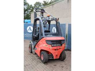 Used Forklift Truck LINDE H20D-02/600 DIESEL VIERRADFRONTSTAPLER (13062980)