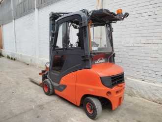 Used Forklift Truck LINDE H20D-02 DIESEL VIERRADFRONTSTAPLER (13067324)