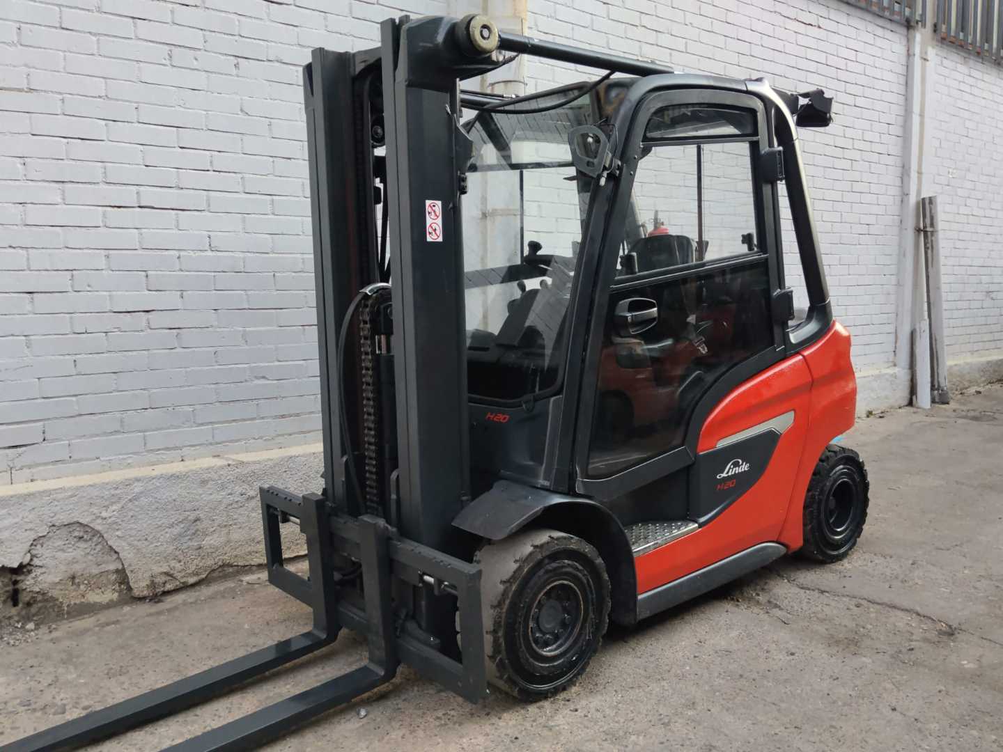 Used Forklift Truck LINDE H20D/600 DIESEL VIERRADFRONTSTAPLER (13067321)