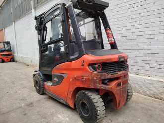 Used Forklift Truck LINDE H20D/600 DIESEL VIERRADFRONTSTAPLER (13067322)