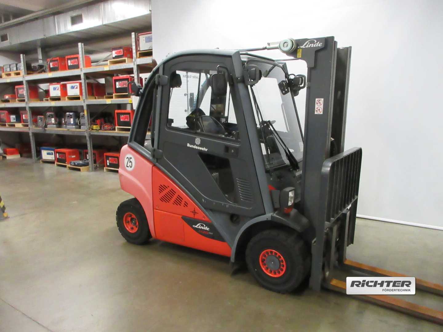 Used Forklift Truck LINDE H20D/600 DIESEL VIERRADFRONTSTAPLER (13069333)