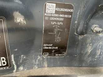 Used Forklift Truck LINDE H20T-01/600 GAS VIERRADFRONTSTAPLER (12961304)